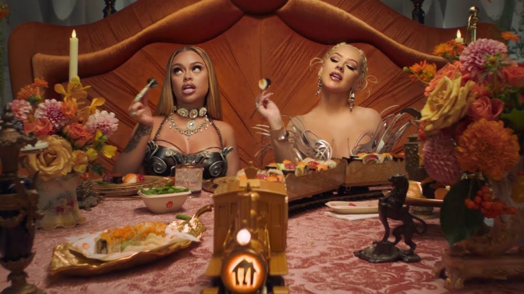 Christina Aguilera and Latto Star In New Menulog Campaign For Australia