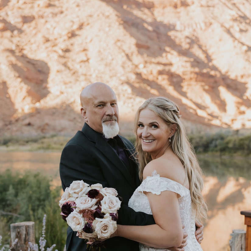 Wedding Pics! A Glimpse of Christine Brown & David Woolley’s Big Day